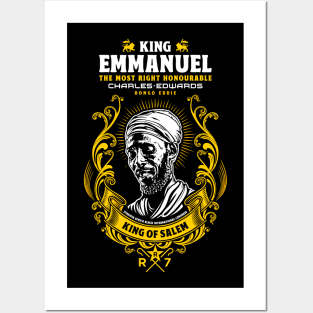 King of Salem - King Emmanuel I - Charles Edwards Posters and Art